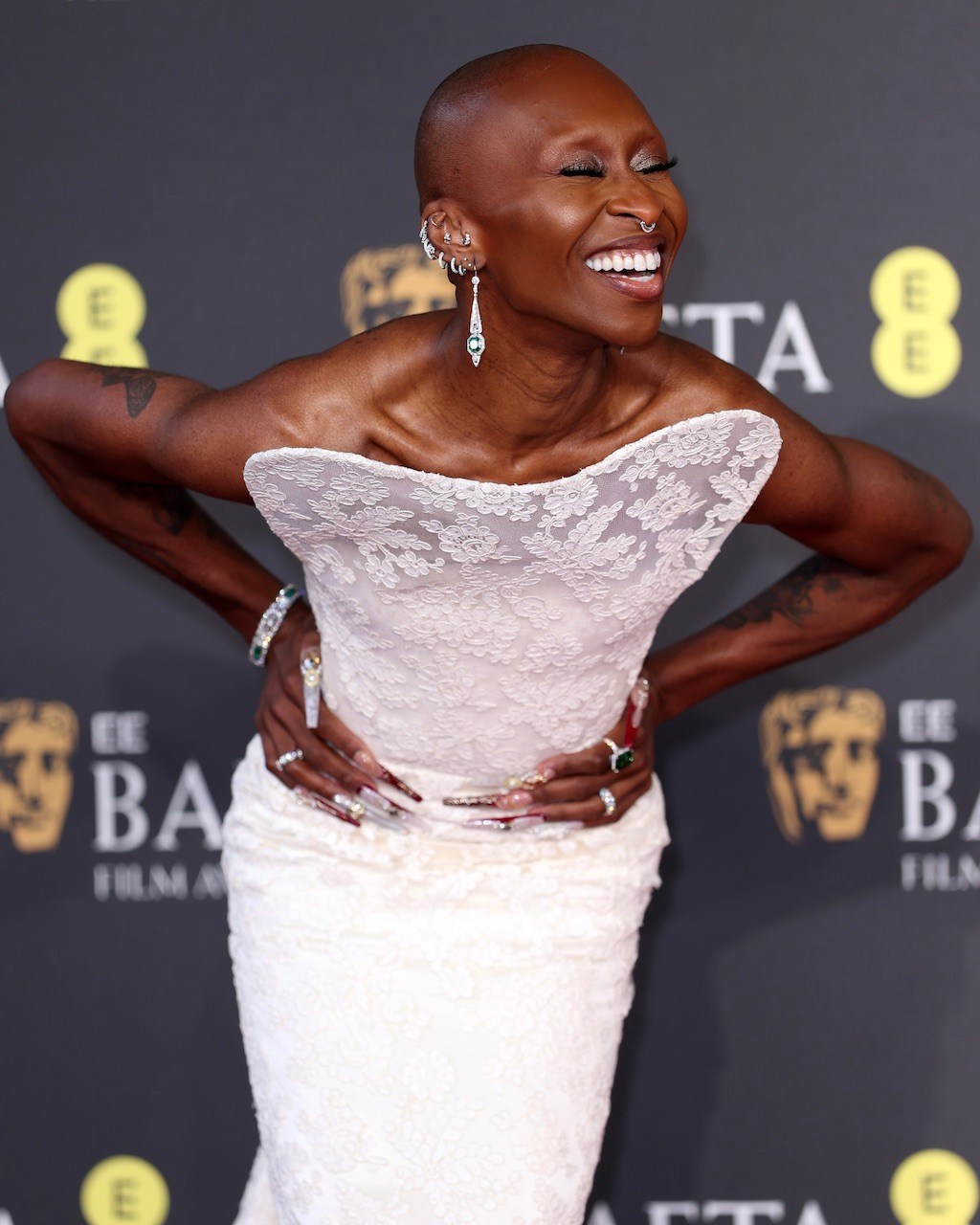 Cynthia Erivo Wore Vintage Jewels from the Tiffany & Co. Archives to the 2025 BAFTAs