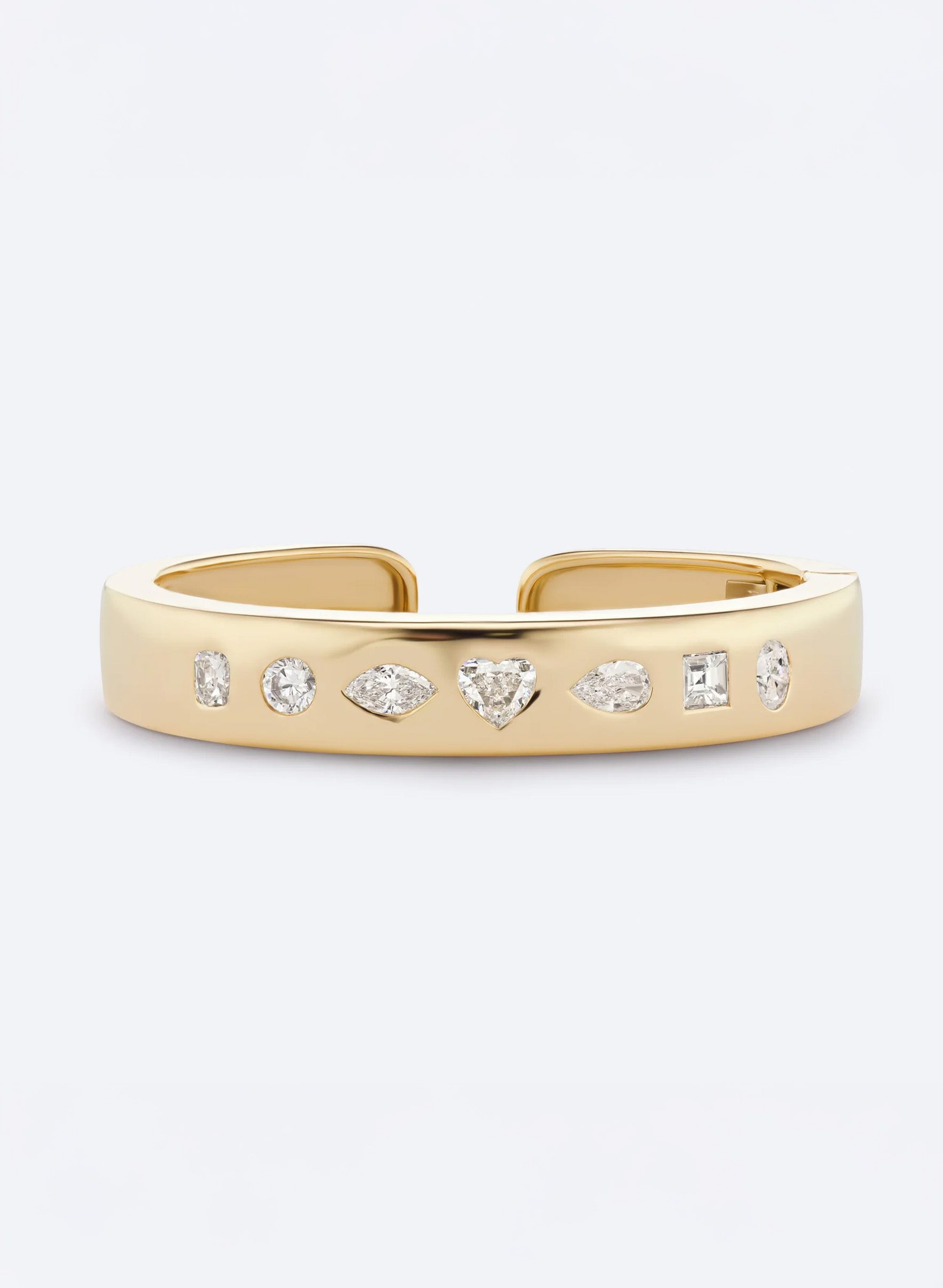 Diamond bangle crafted by Brent Neale