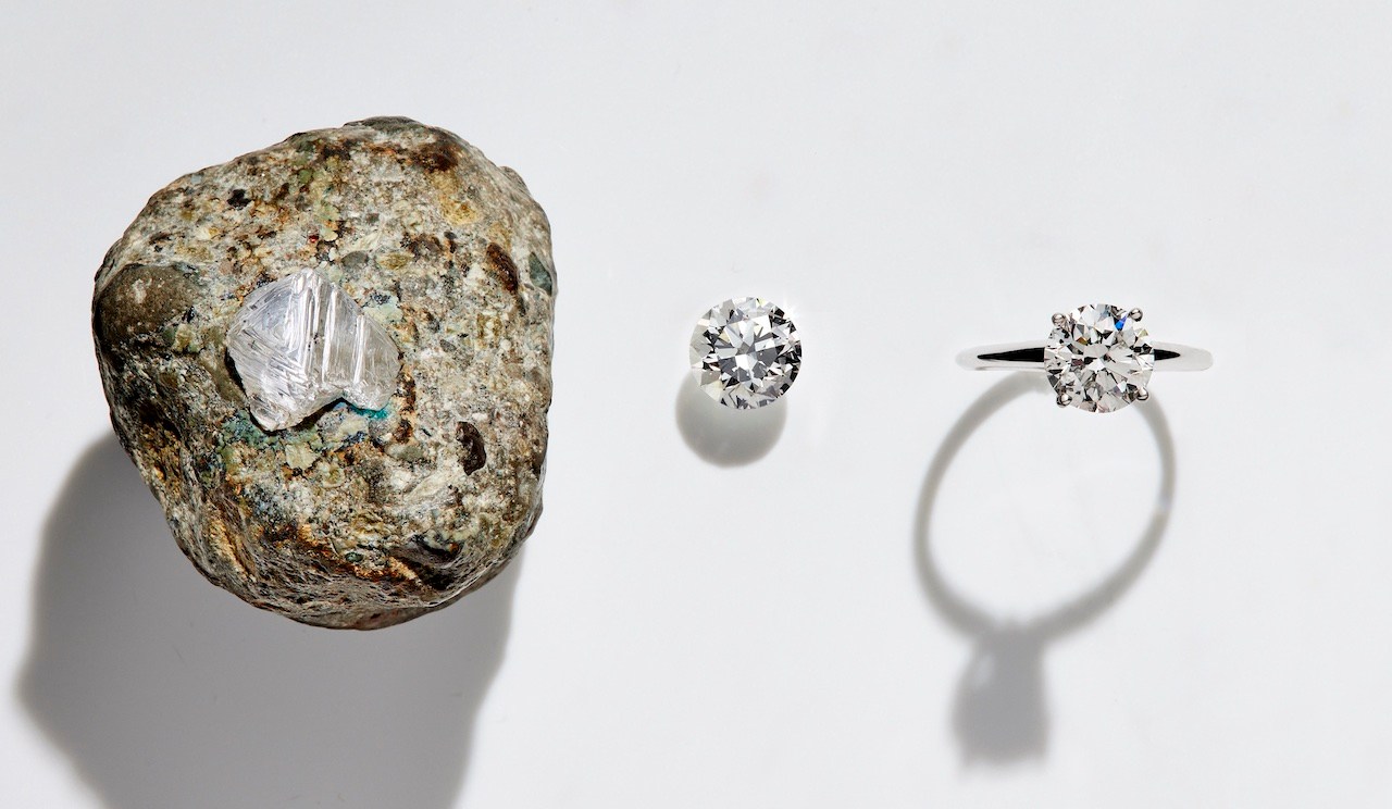 Natural Diamond Engagement Ring