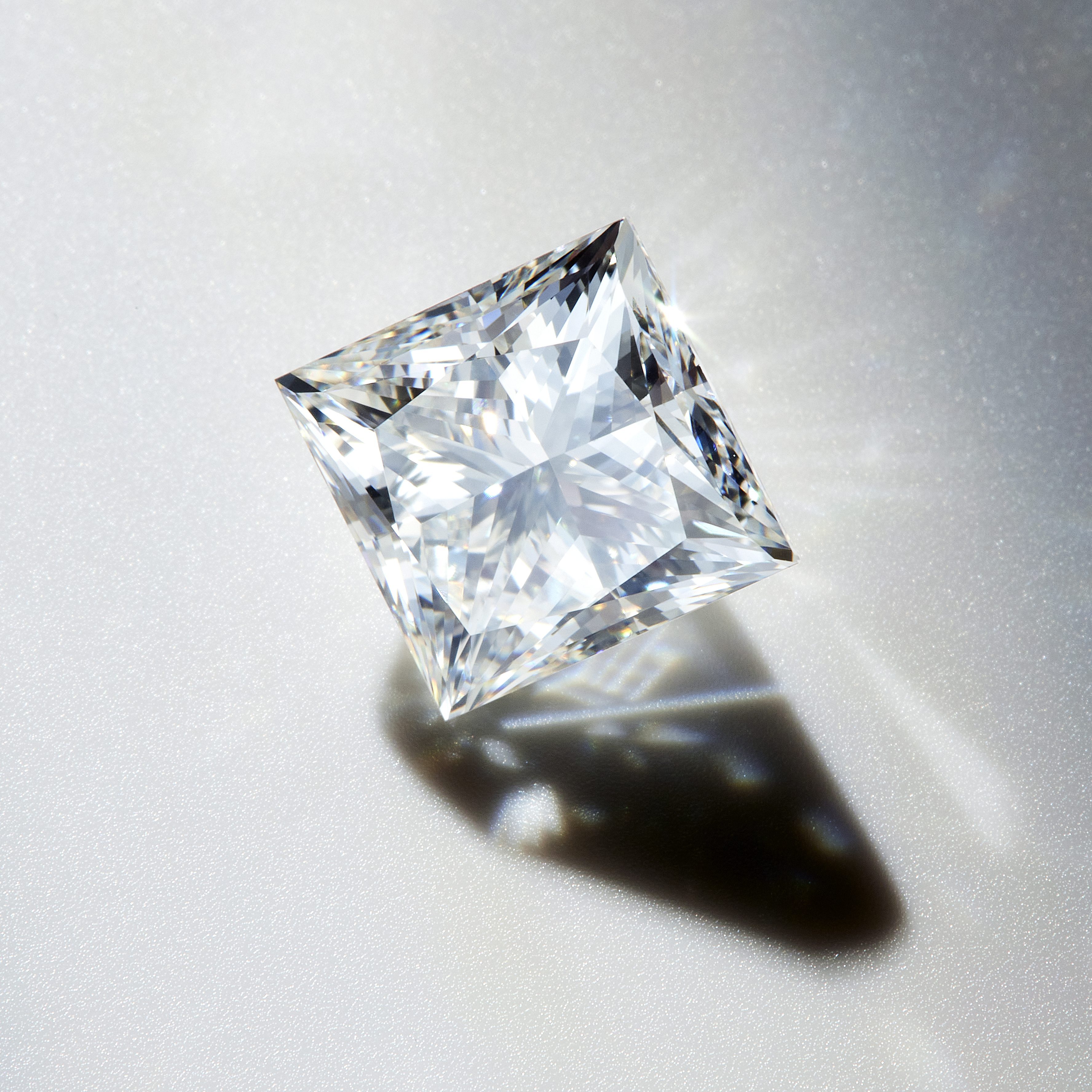Princess cut diamond