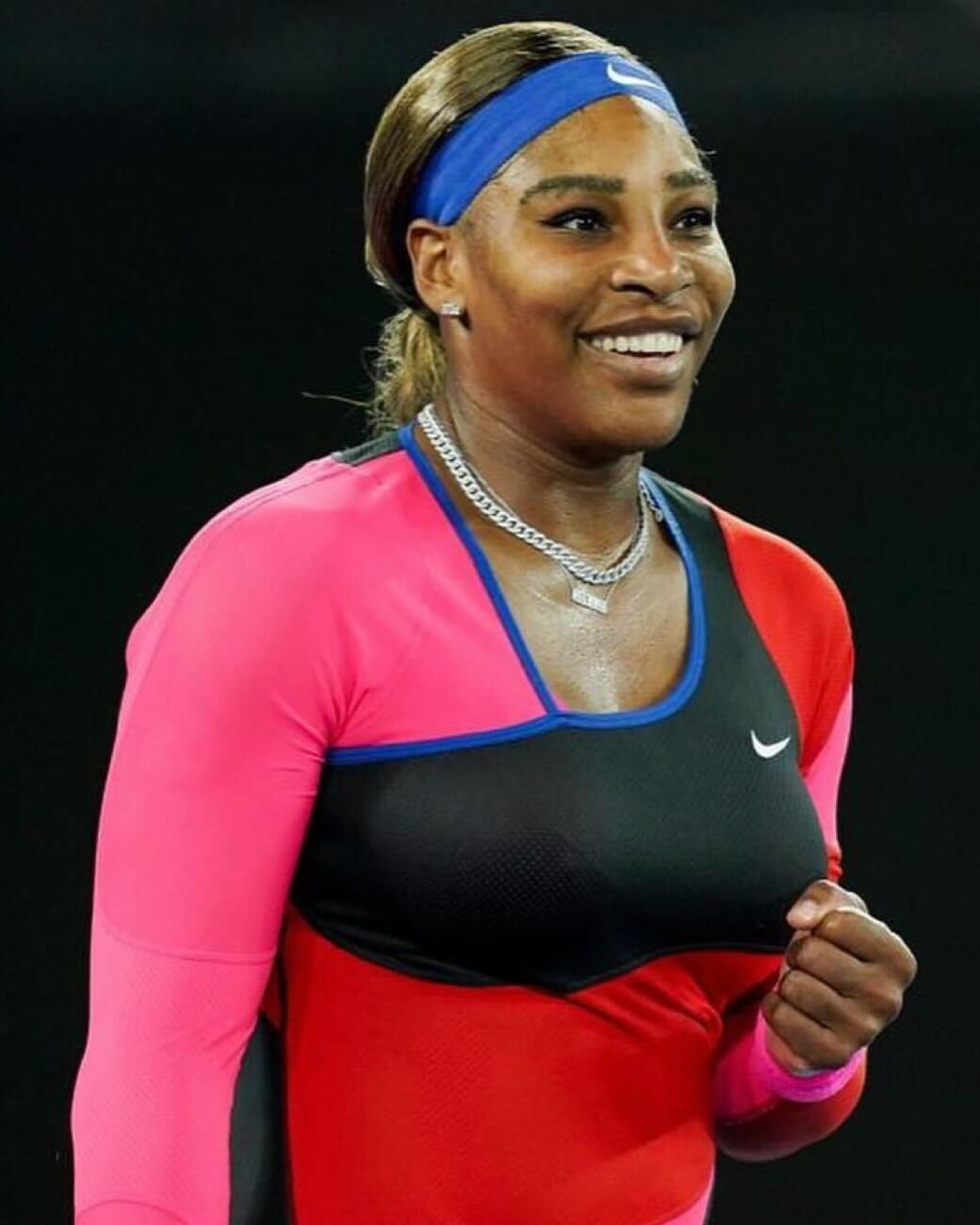 Serena Williams wins Australian Open while pregnant, shining in natural diamonds
