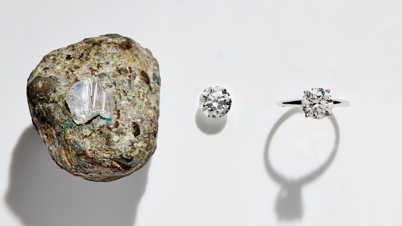 Natural Diamond Engagement Ring
