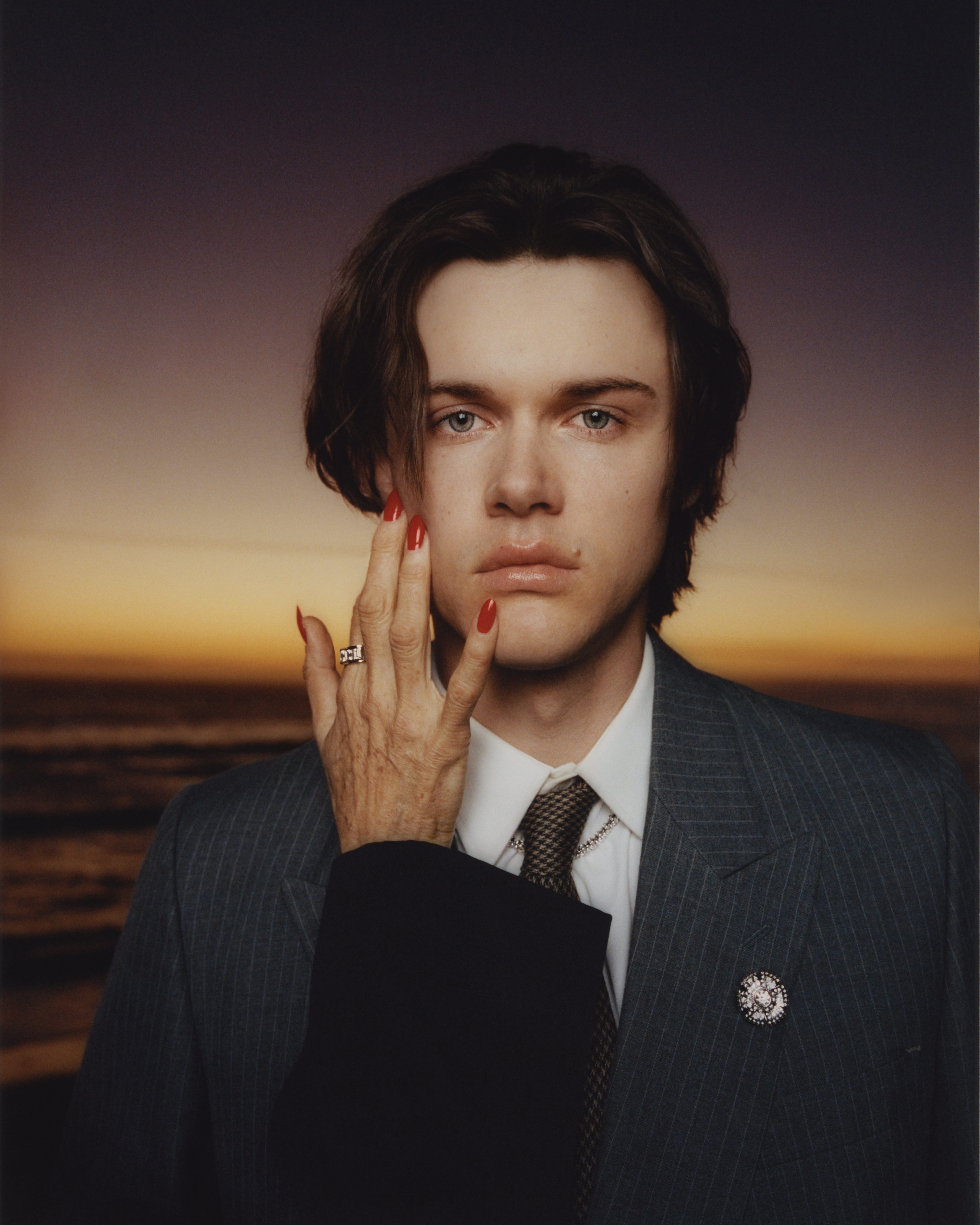 Like his ascension to heartthrob status, Summer I Turned Pretty and Mean Girls actor Christopher Briney makes diamond dressing feel effortless.