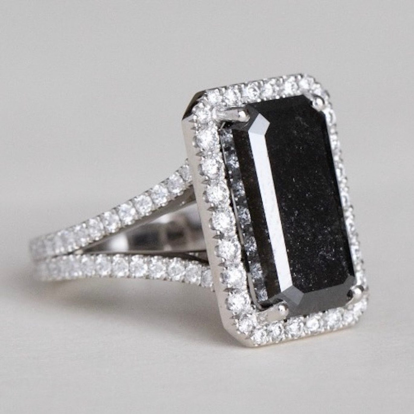 Black Diamond Ring
