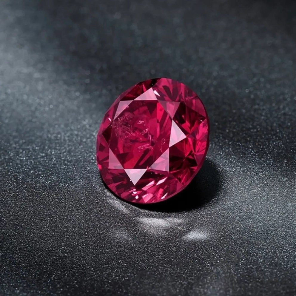 red diamonds: a rare red diamond
