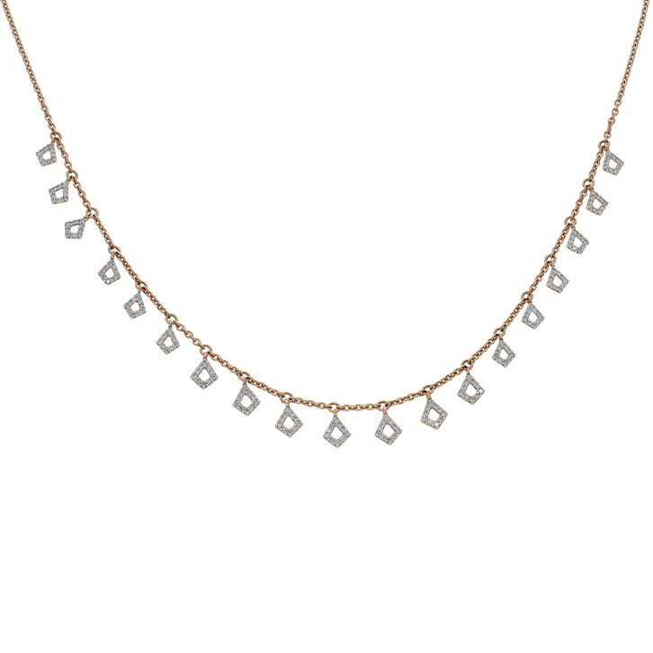 Striking statement Kashi diamond necklace