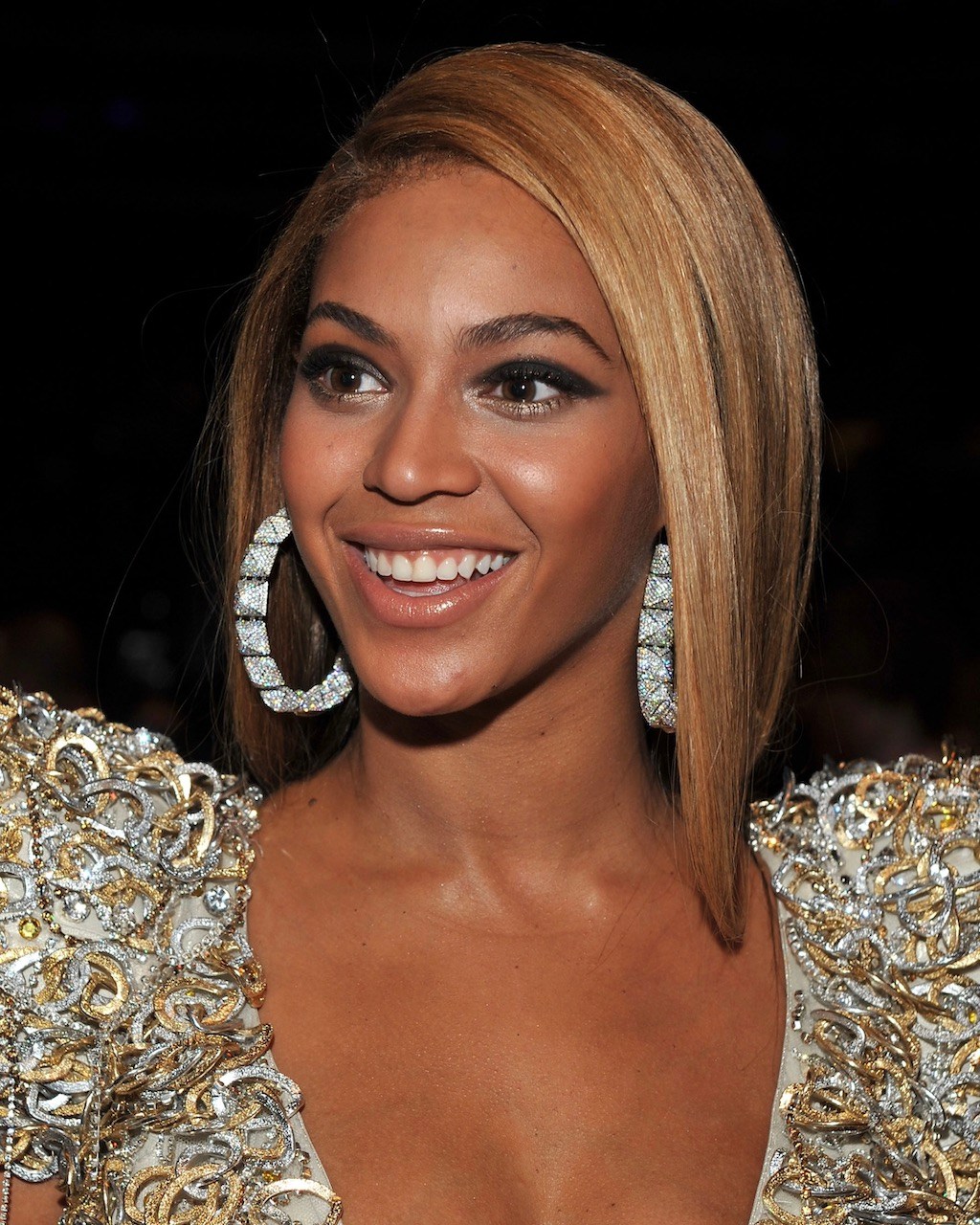 Beyoncé arrives for the MTV Video Music Awards at Radio City Music Hall on September 13, 2009 in New York City. (Getty Images)