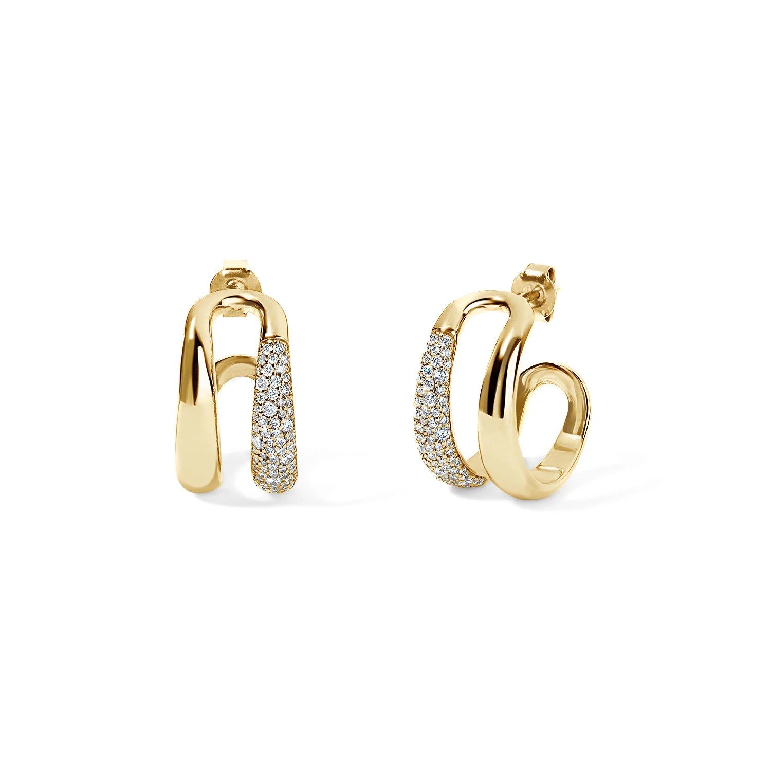 shop mother's day jewelry: diamond earrings