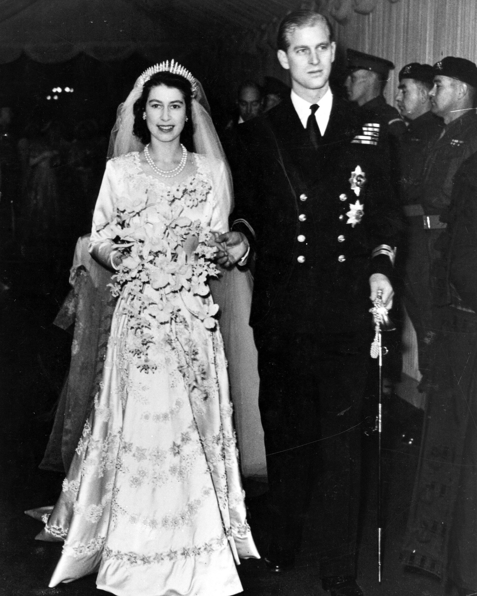 Queen Elizabeth II’s Wedding Day Tiara: Queen Mary’s Fringe