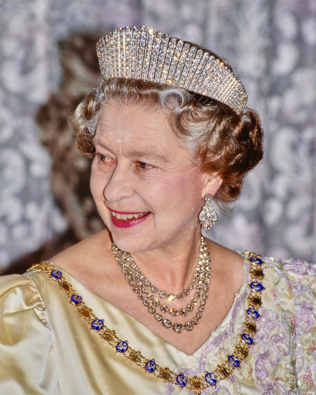 Queen Elizabeth II’s Diamond Festoon Necklace