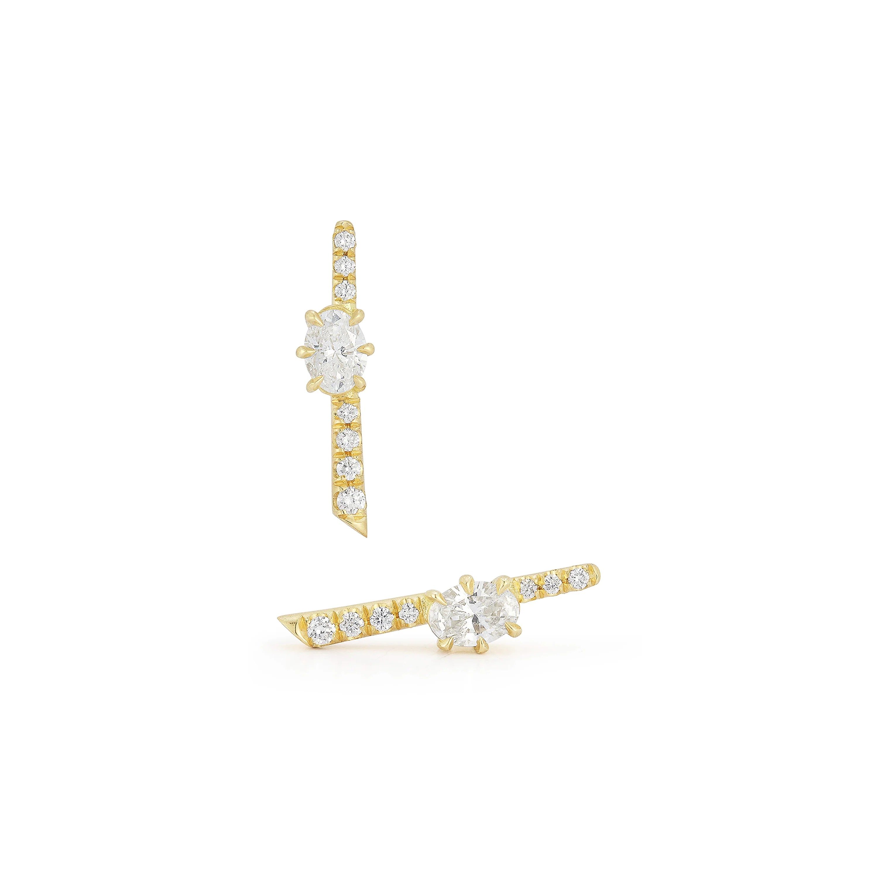 shop mother's day jewelry: diamond earrings