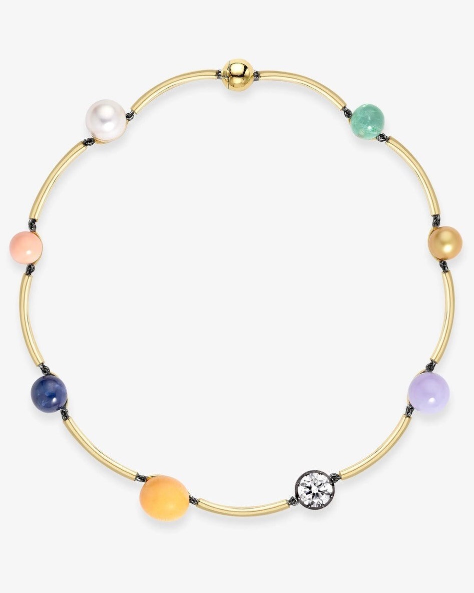 Jessica McCormack Orbit Planetary Necklace, Price Upon Request, jessicamccormack.com