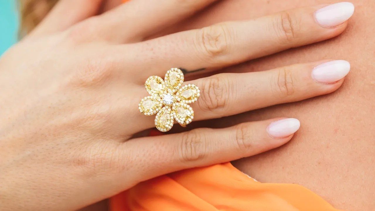 les Bijoux en Diamant Jaune