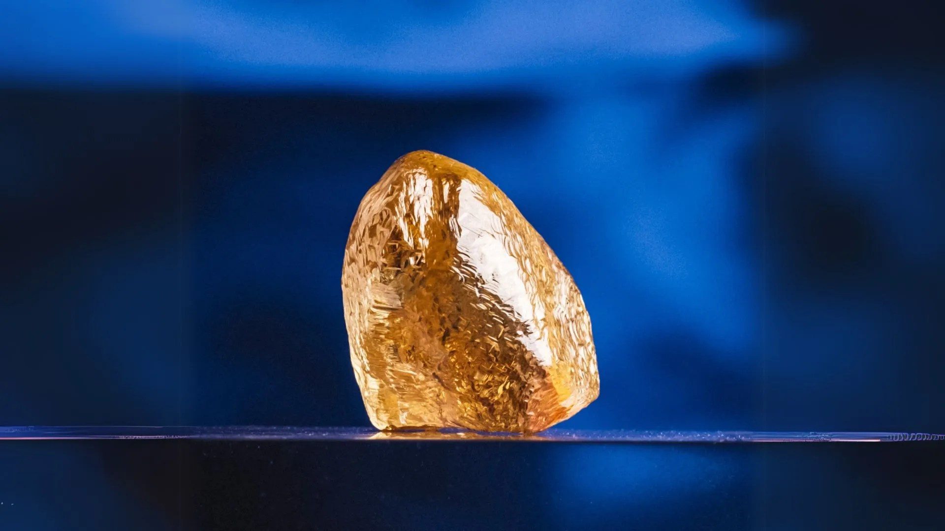 Diamant Jaune découverte à la Mine Diavik de Rio Tinto