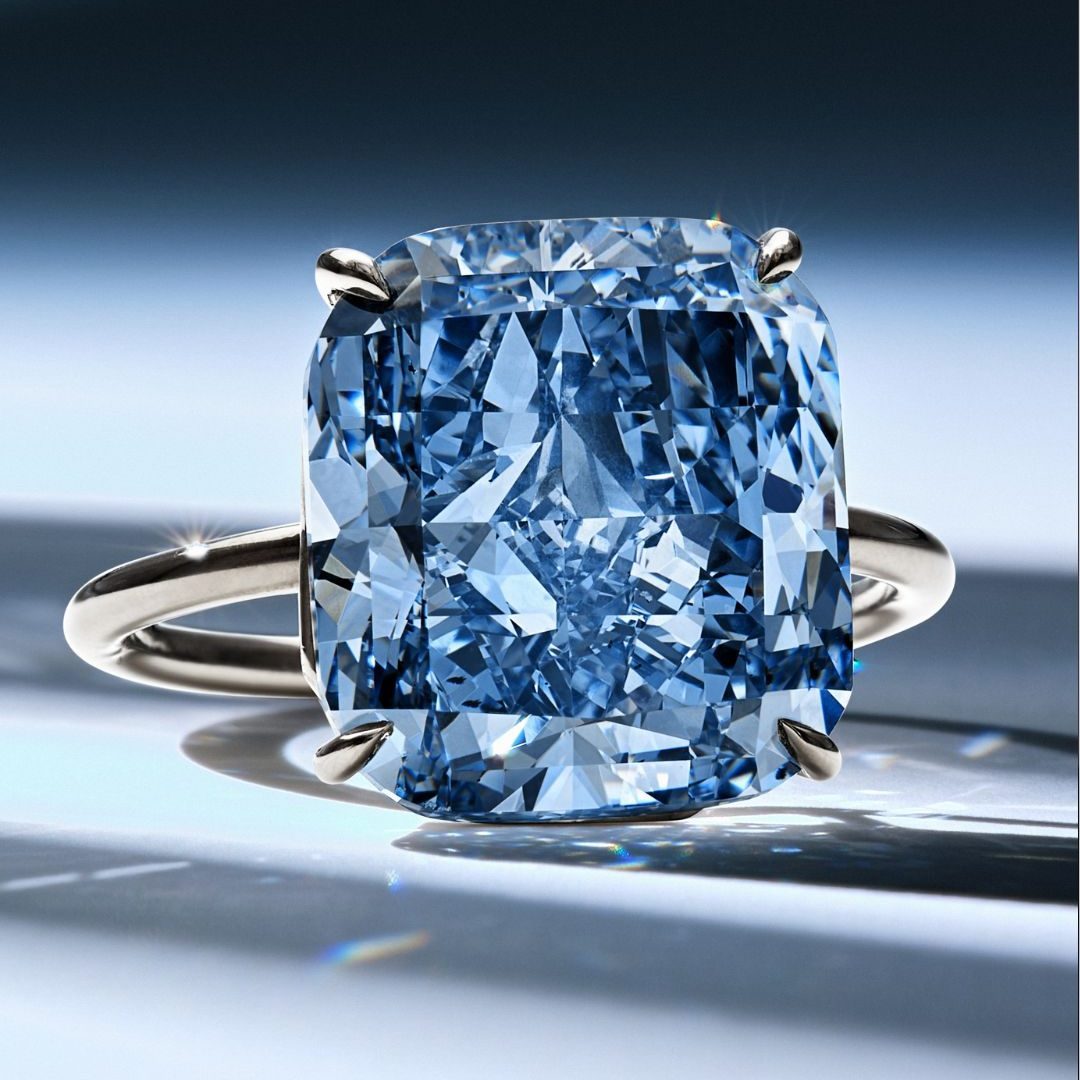 The Mediterranean Blue Diamond blue diamonds