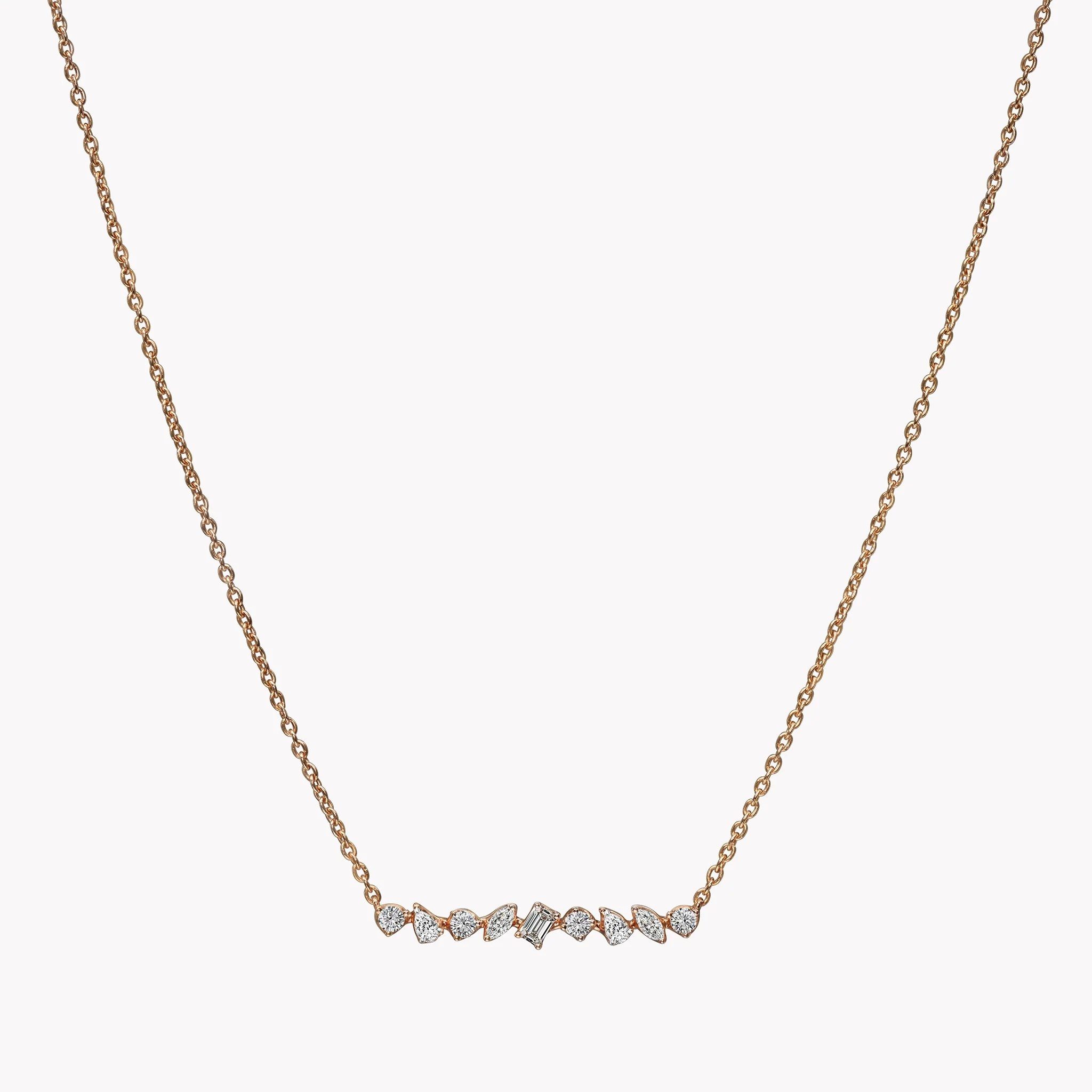 shop mother's day jewelry: diamond necklace