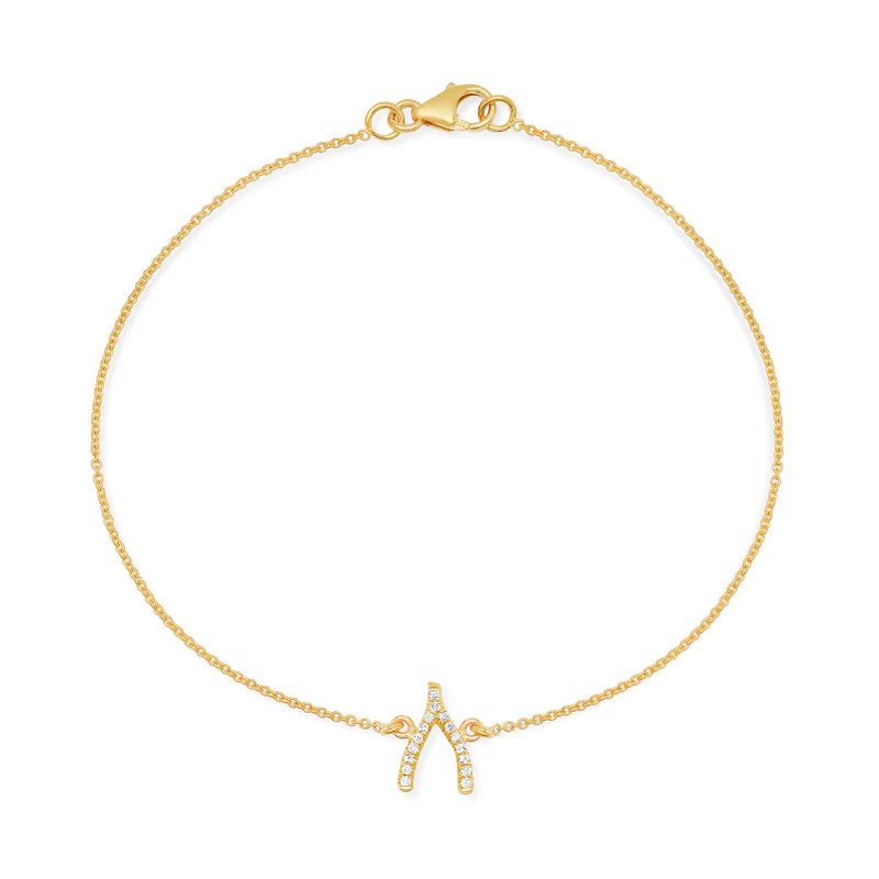 diamond charm bracelets