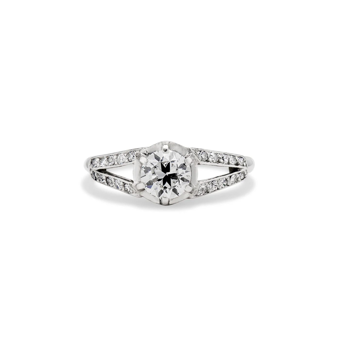 affordable engagement rings: vintage ring