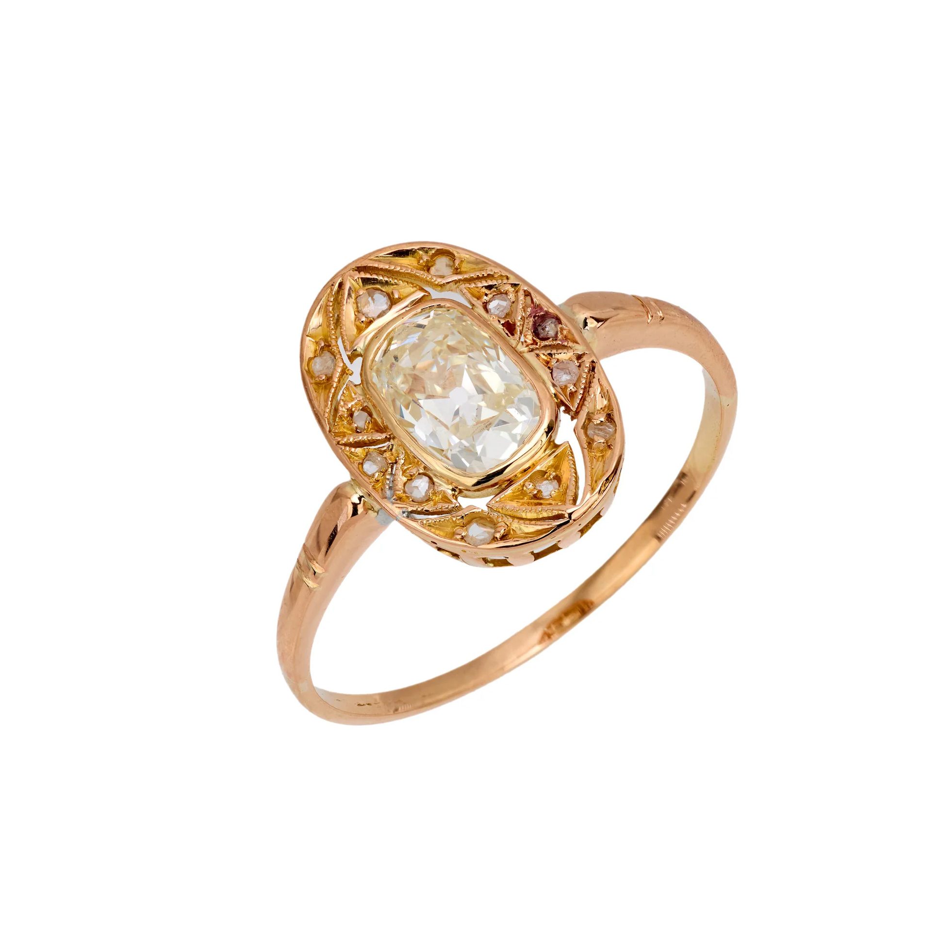antique engagement ring