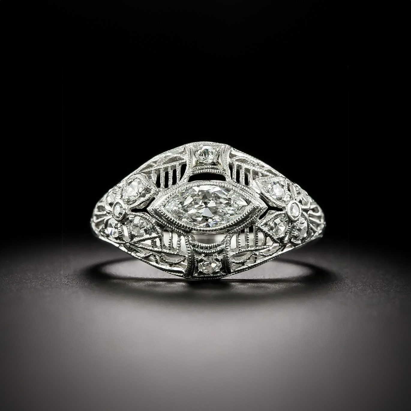 antique engagement ring