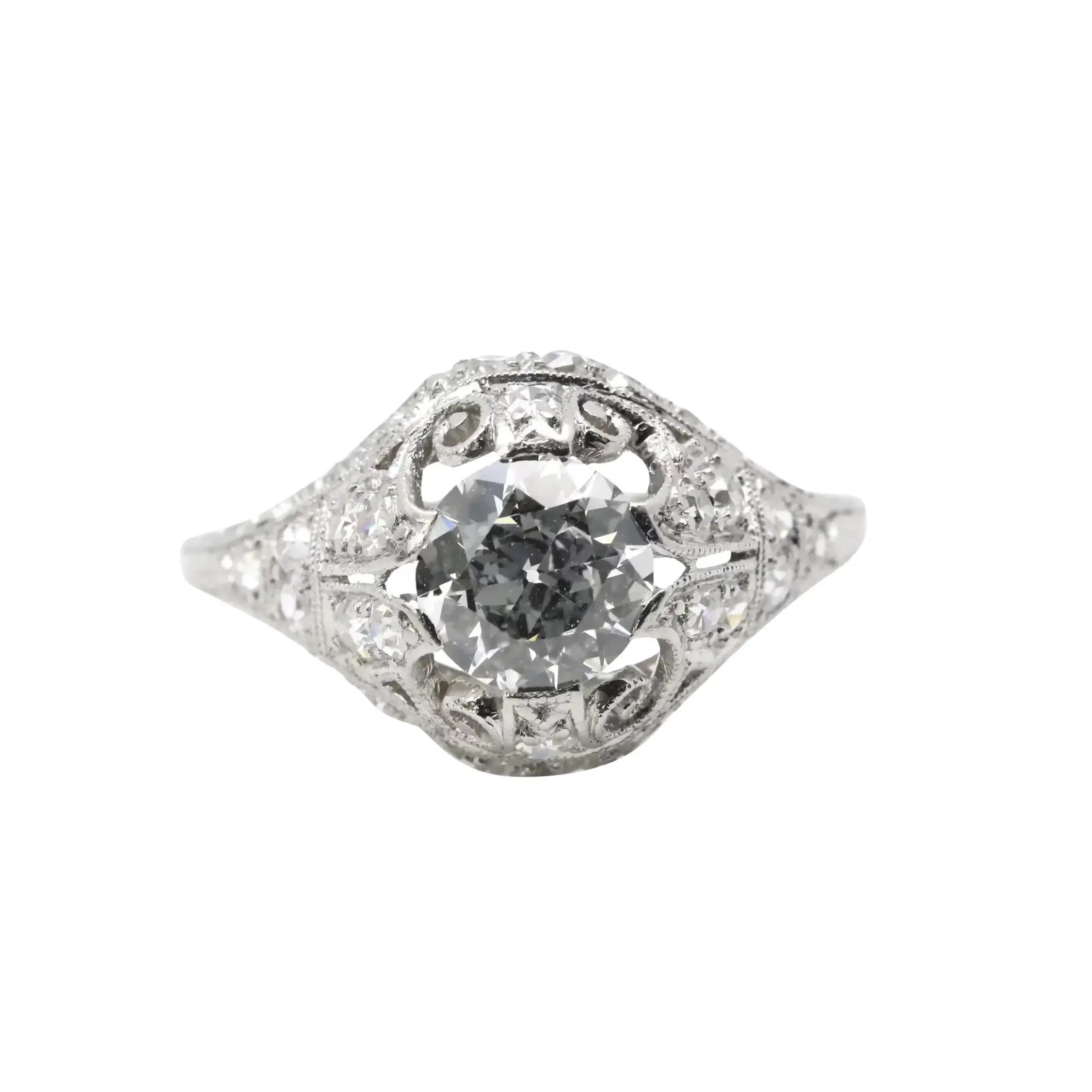 antique engagement ring