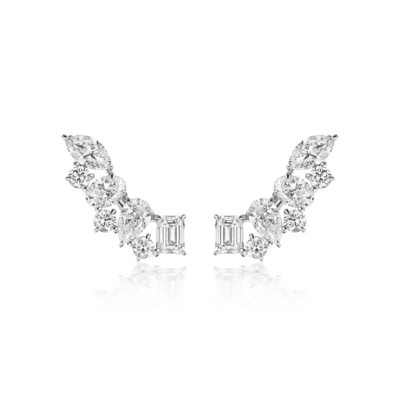 shop mother's day jewelry: diamond earrings