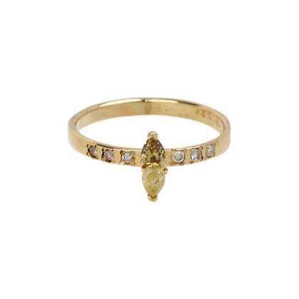 yellow diamonds: yellow diamond ring