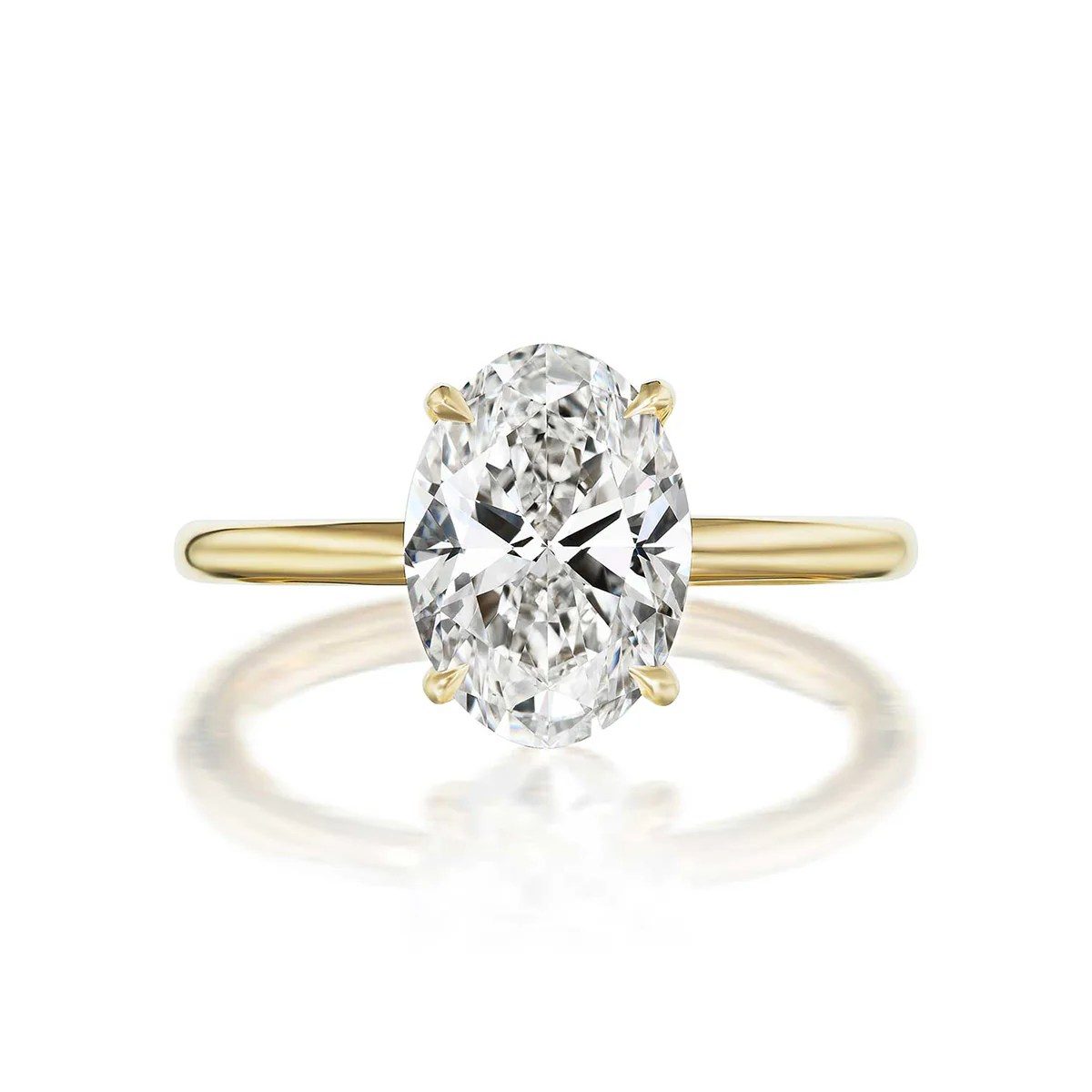 oval engagement rings