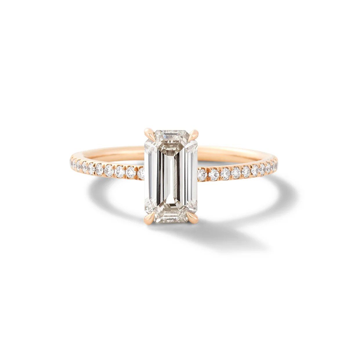 emerald cut engagement rings
