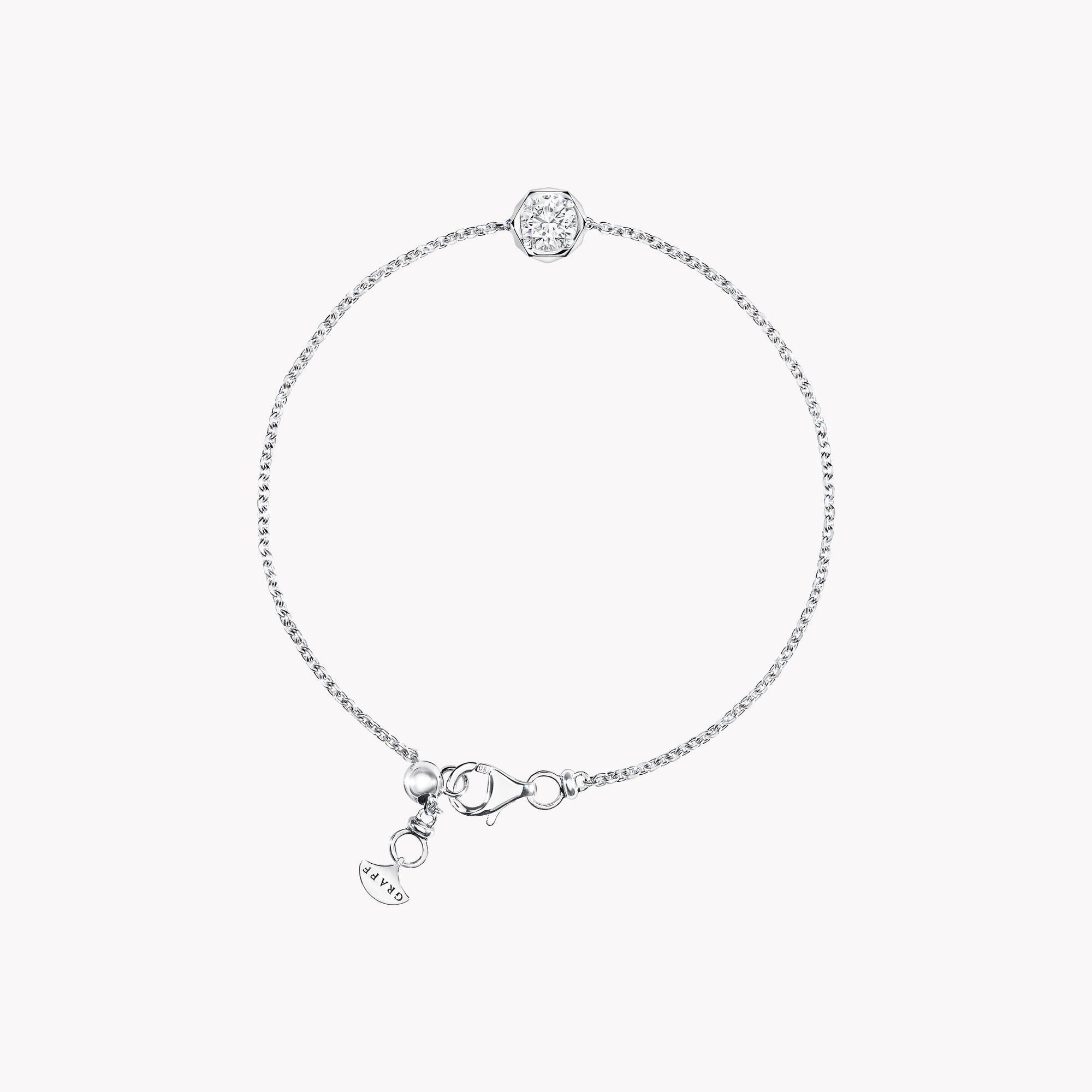 Laurence Graff Signature Diamond Mini Bracelet, $7,800, graff.com