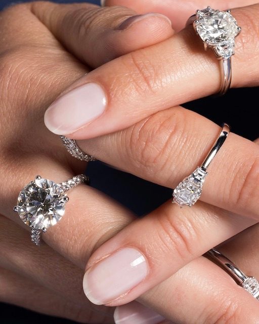 5 Cs of diamonds: engagement rings