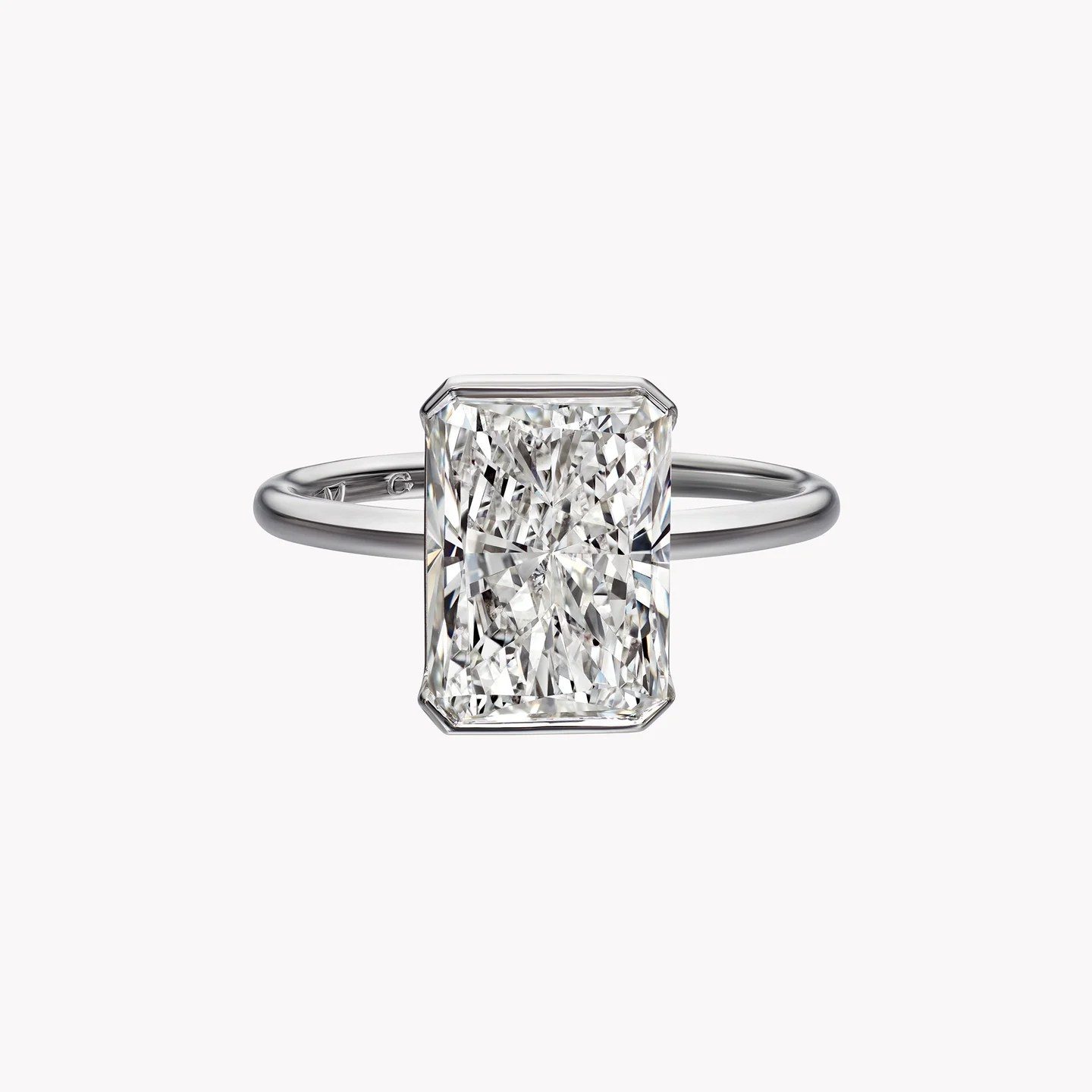 radiant cut engagement rings