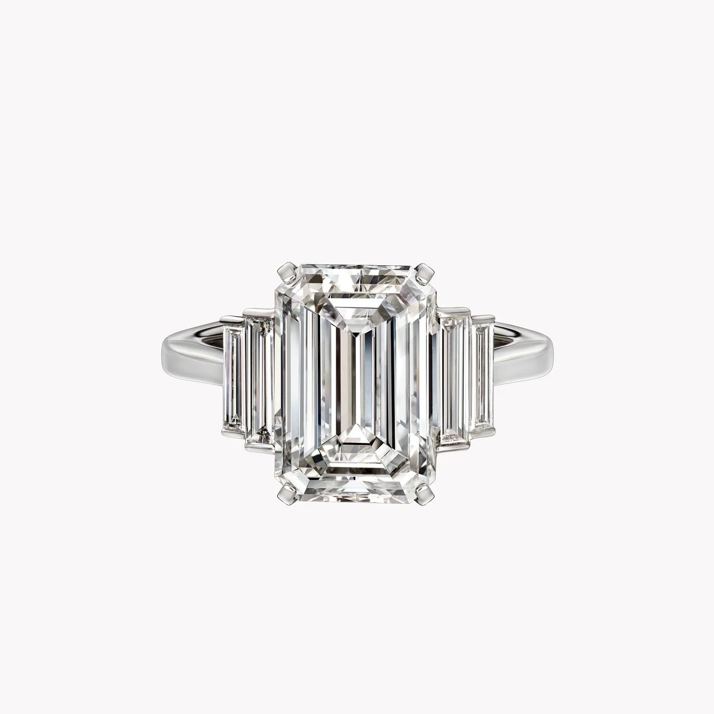 emerald cut engagement rings