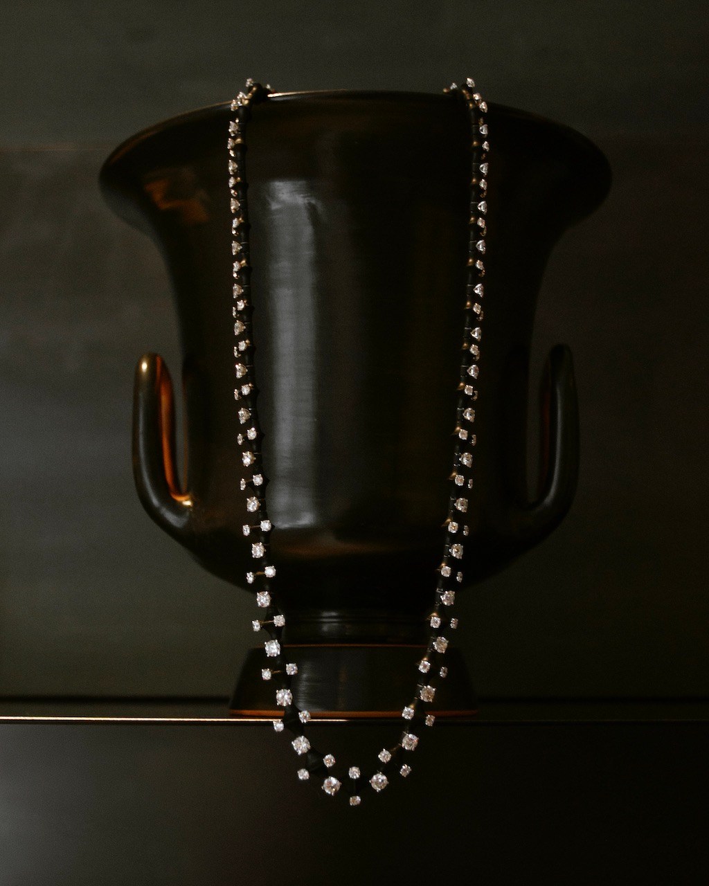 Nikos Koulis diamond necklace