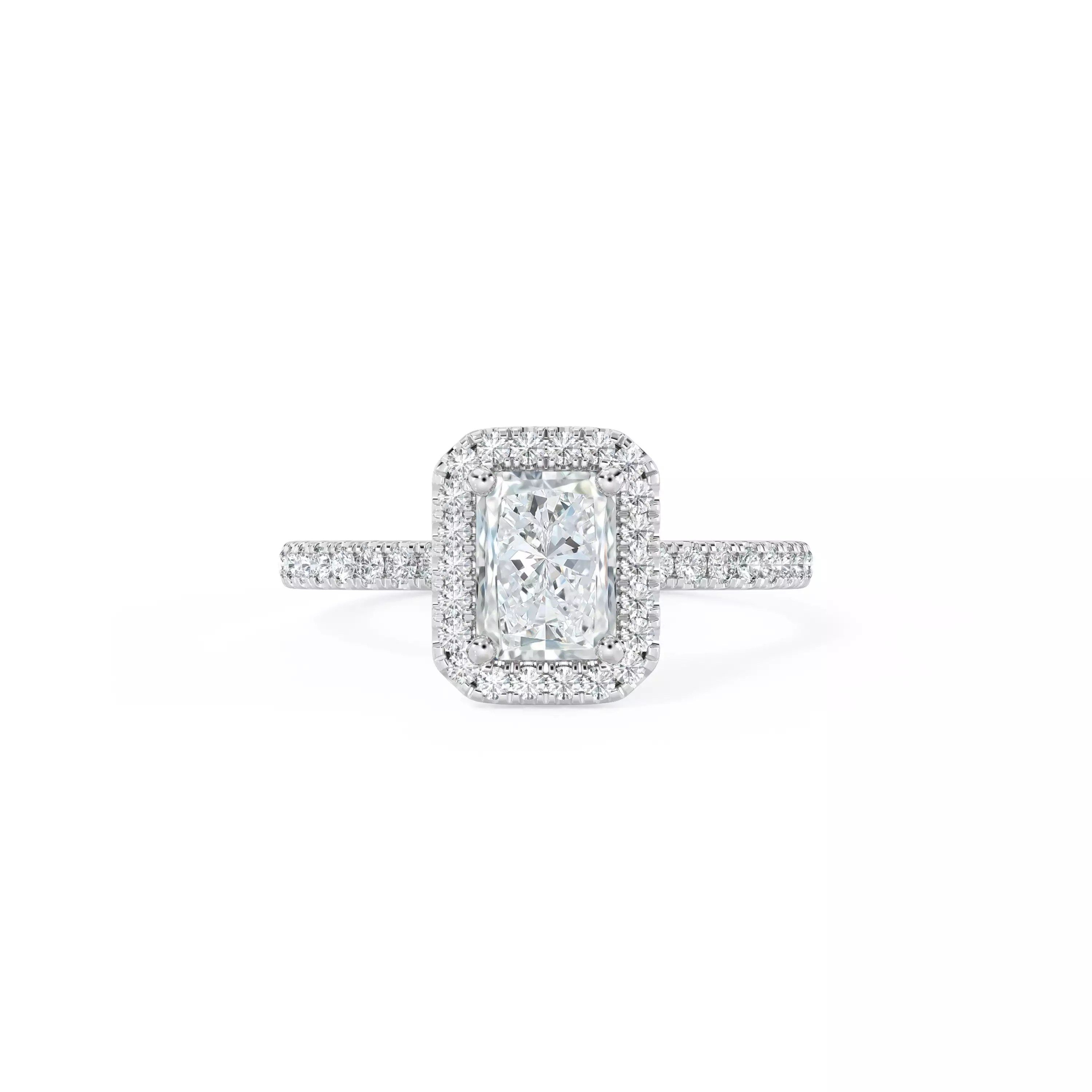 radiant cut engagement rings