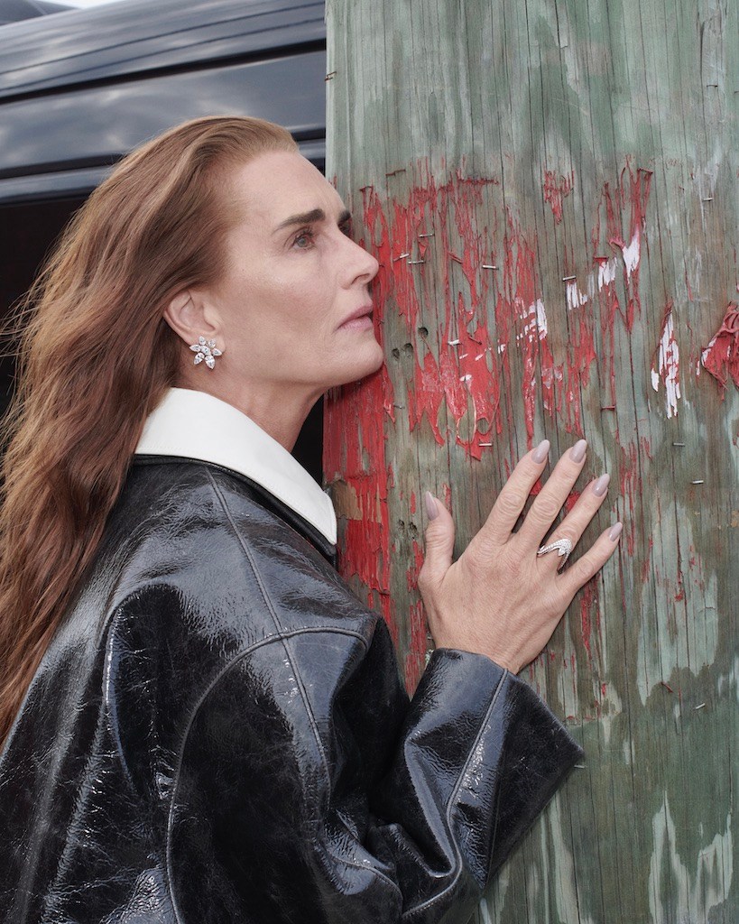 Brooke Shields on Only Natural Diamonds magazine cover