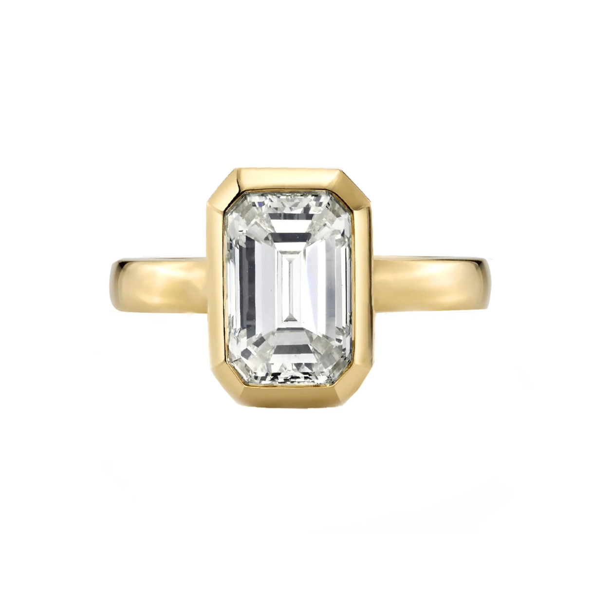 emerald cut engagement rings
