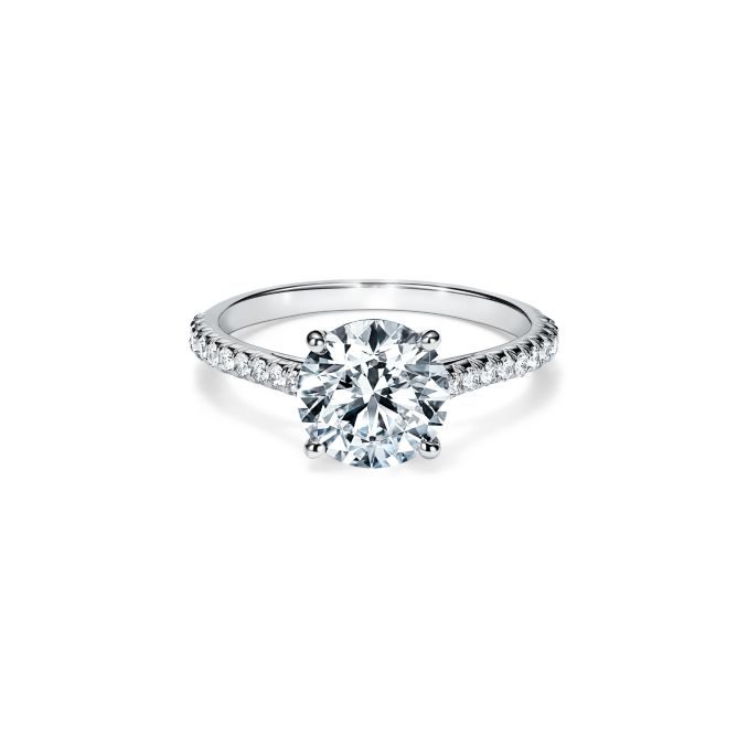 round engagement rings