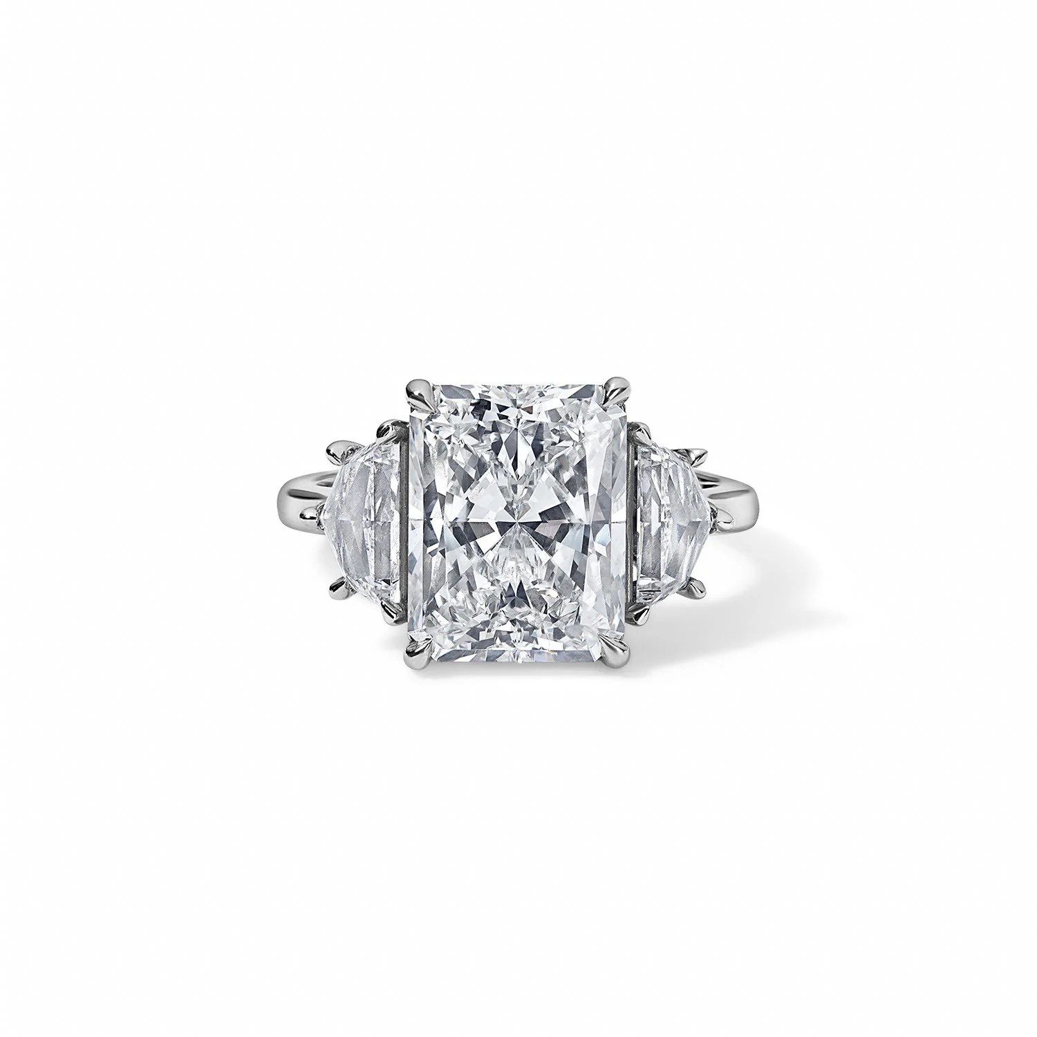 radiant cut engagement rings