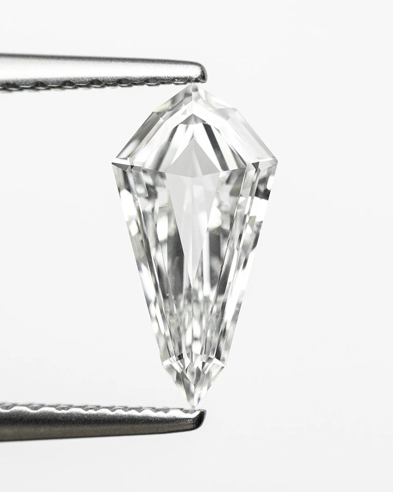 Kite Cut Engagement Ring