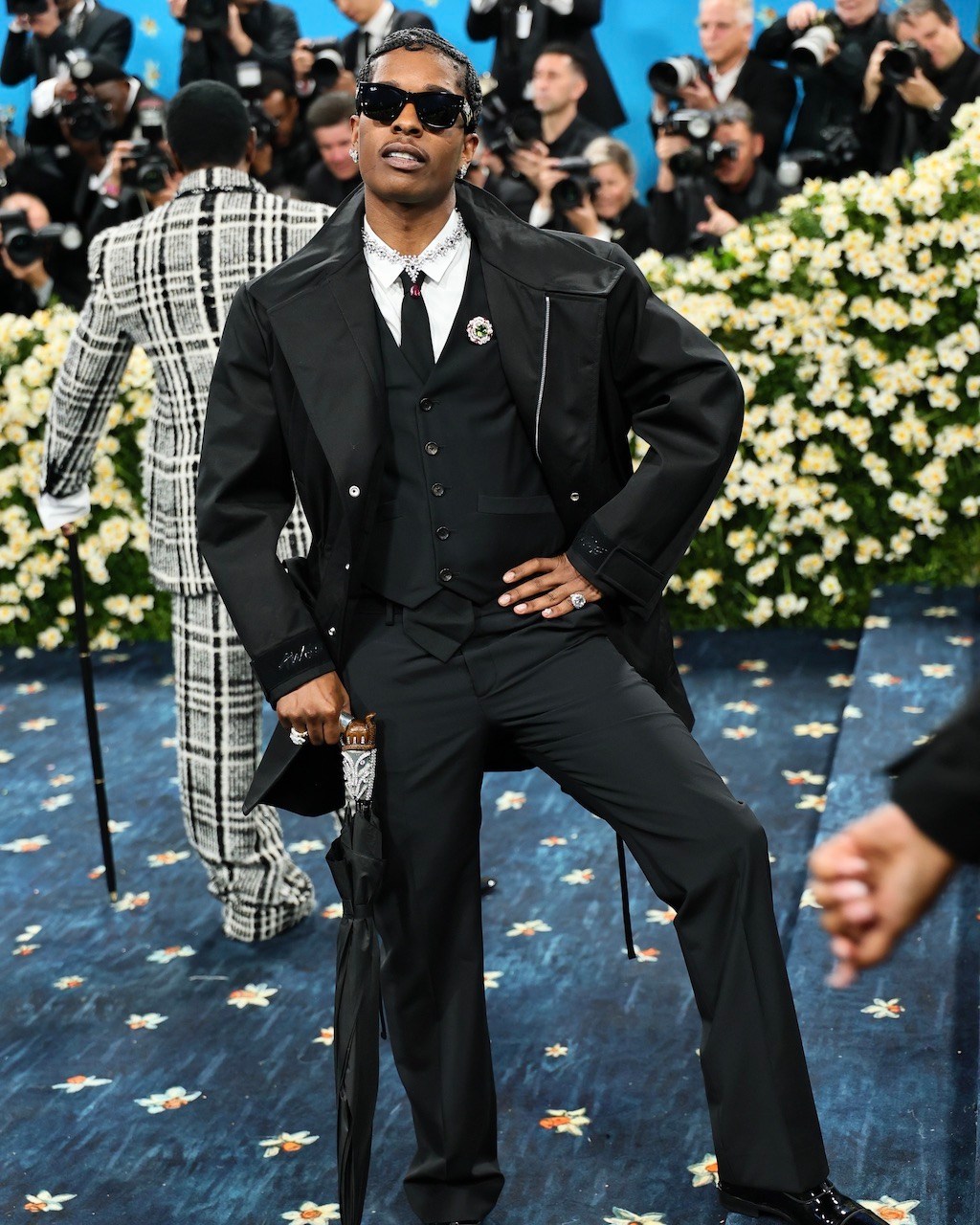 A$AP Rocky at the 2025 Met Gala