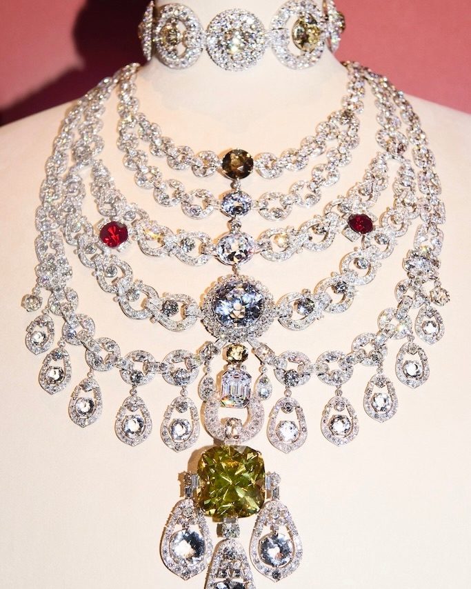 Cartier diamond jewellery - editorial image