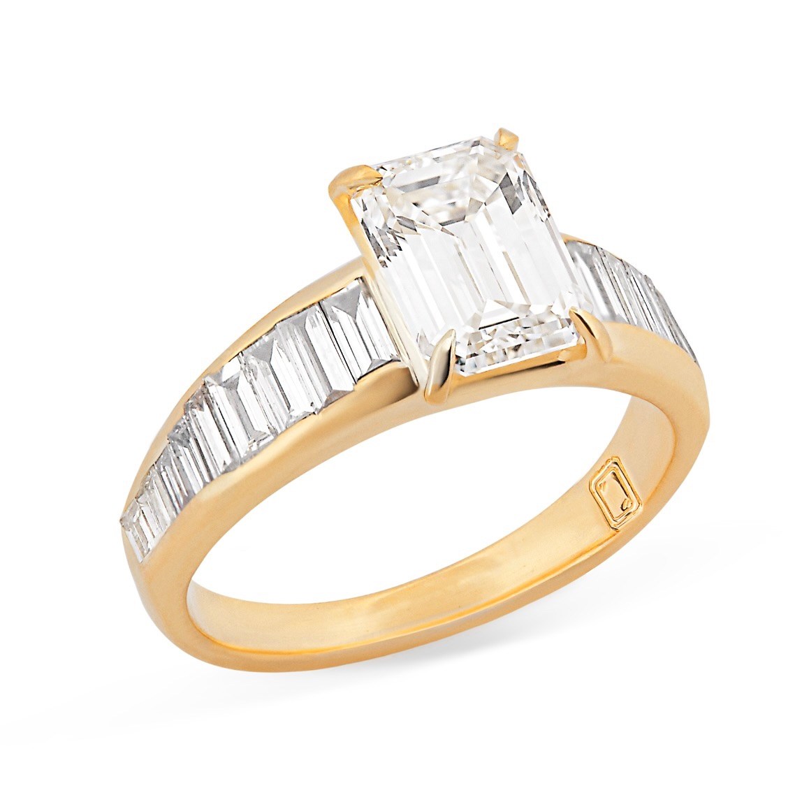 Custom engagement rings by Bernard James