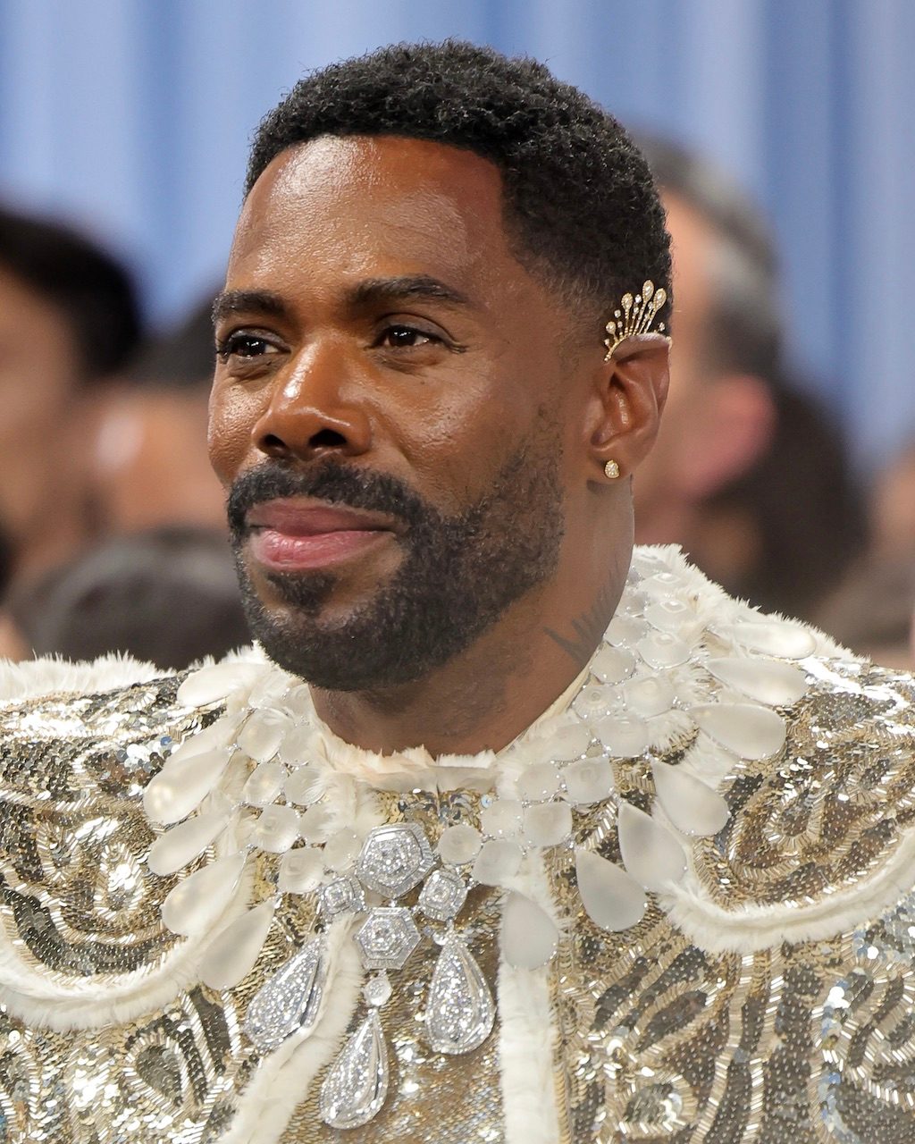 Colman Domingo wore a Boucheron earscape at the 2025 Met Gala in New York City.