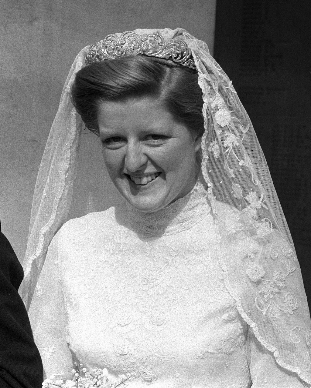 Princess Diana's sister, Lady Jane Spencer wore the Spencer tiara on her wedding day to marry Robert Fellowes