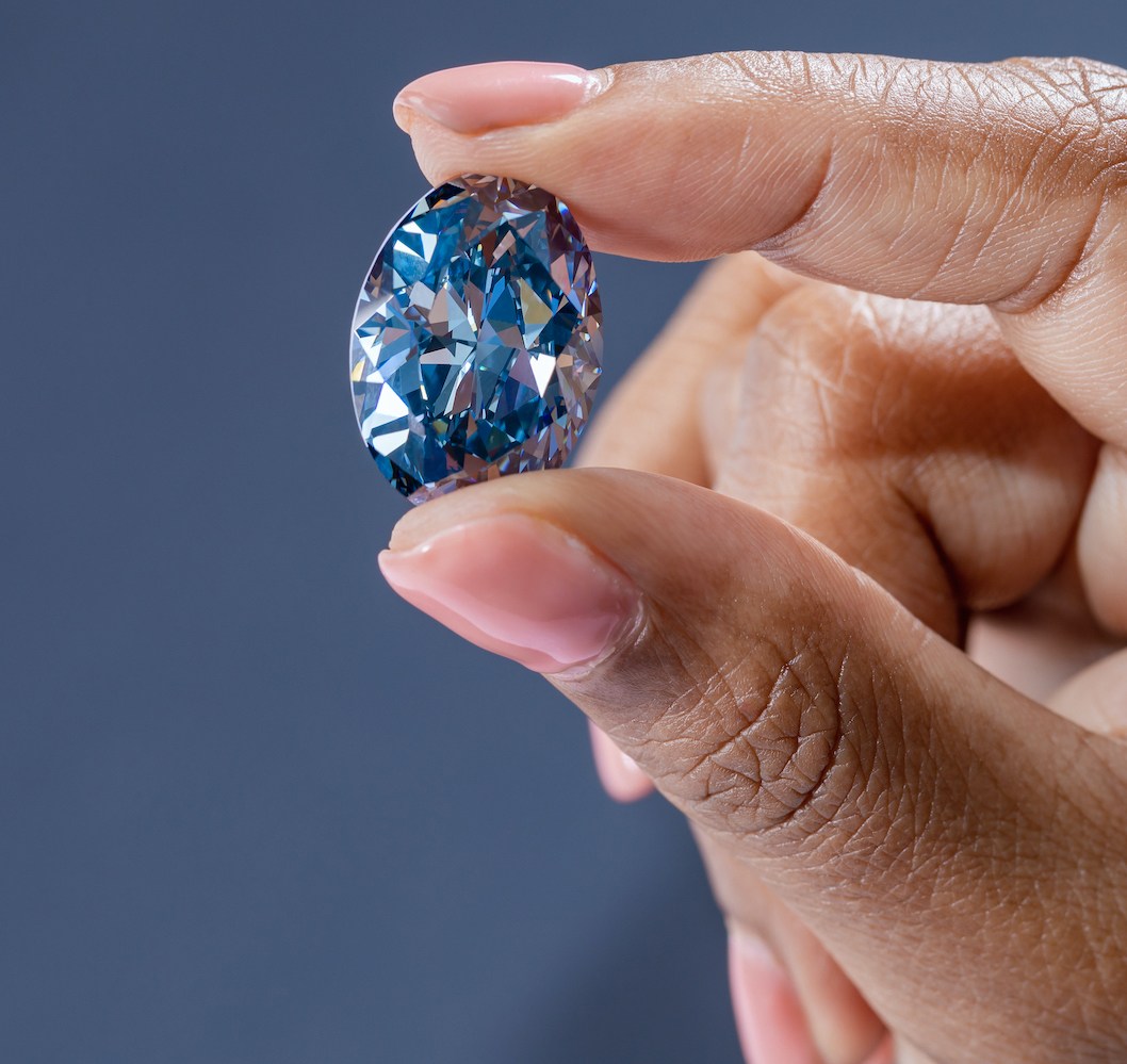Botswana's Rare Half Pink Diamond Discovery: The Okavango Blue Diamond