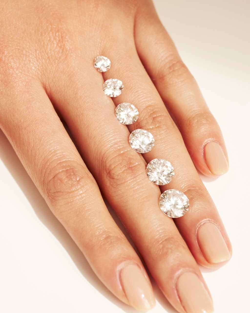 round brilliant cut diamonds