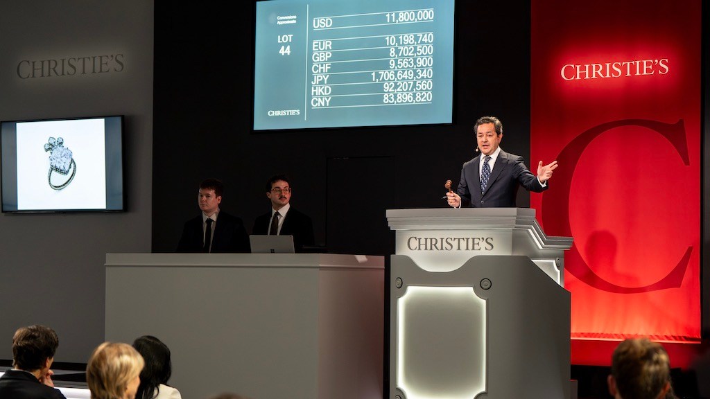 Rahul Kadakia sells the Marie-Thérèse Pink Diamond at Christie's latest Magnificent Jewels auction