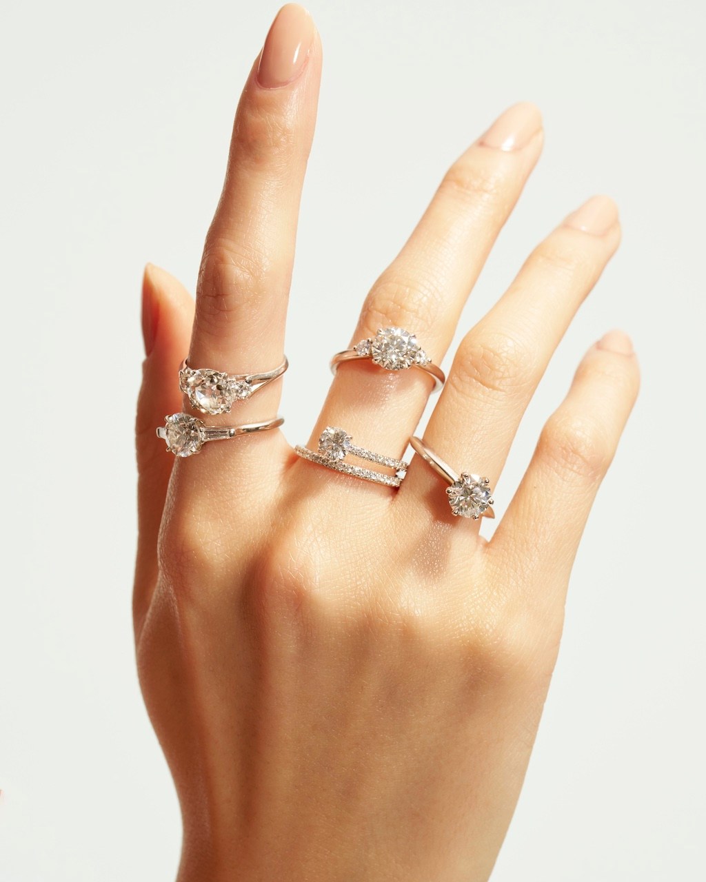 natural diamond ring