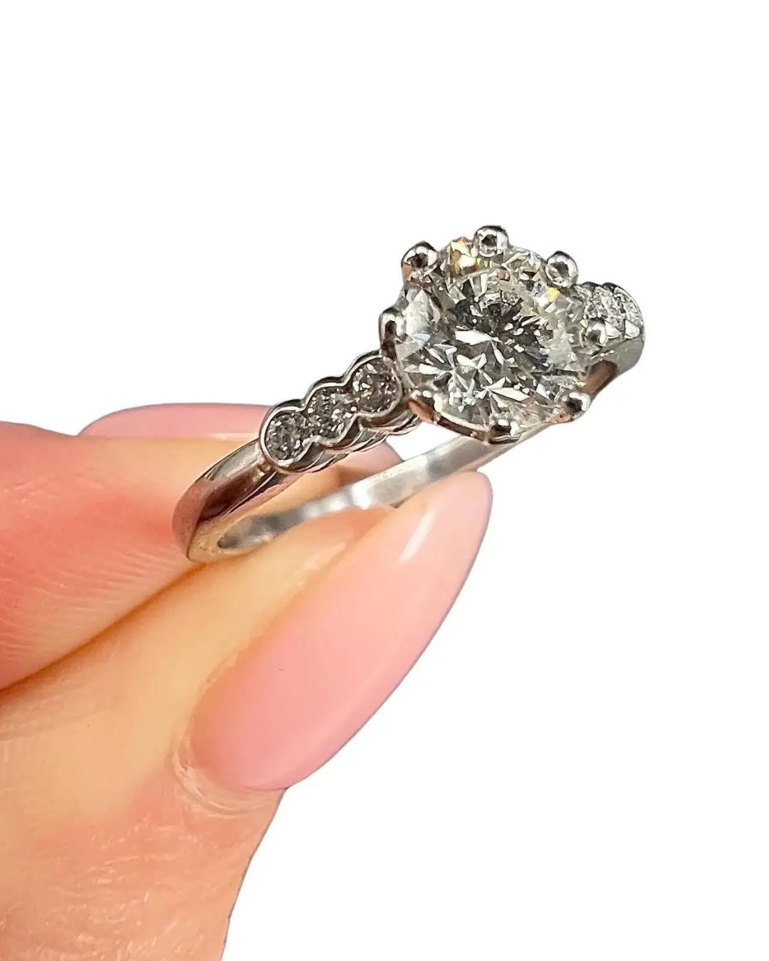 vintage affordable diamond ring